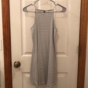 Black and white dress